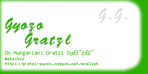 gyozo gratzl business card